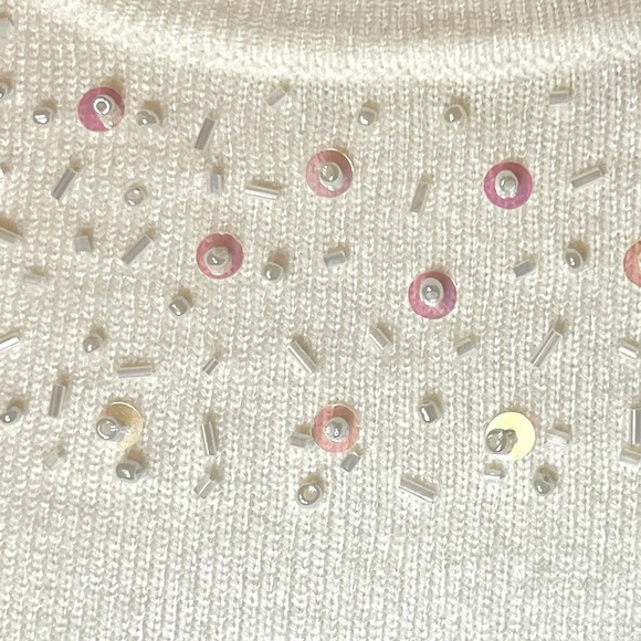 Carolyn Taylor beaded sweater - Picture 4 of 5